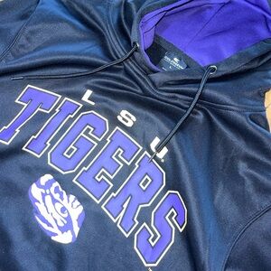 Black LSU Tigers Hoodie NWT Size Large